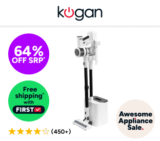 Kogan MX15 Pro Cordless Stick Vacuum Cleaner with Auto-Empty Dock Product Image