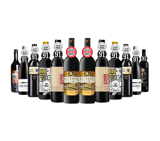 Crazy Shiraz Tasters Red Wine Mixed - 12 Bottles Product Image