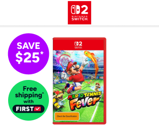 Mario Tennis Fever (Nintendo Switch 2) Product Image