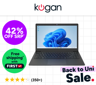 Kogan Atlas N385 14.1" USB-C Laptop with Windows 11 Pro (128GB) Product Image