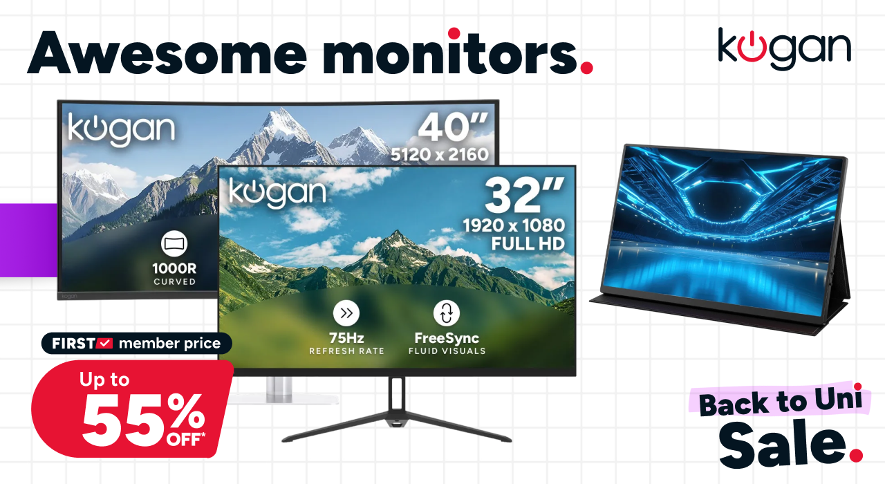 Back to Uni - Monitors