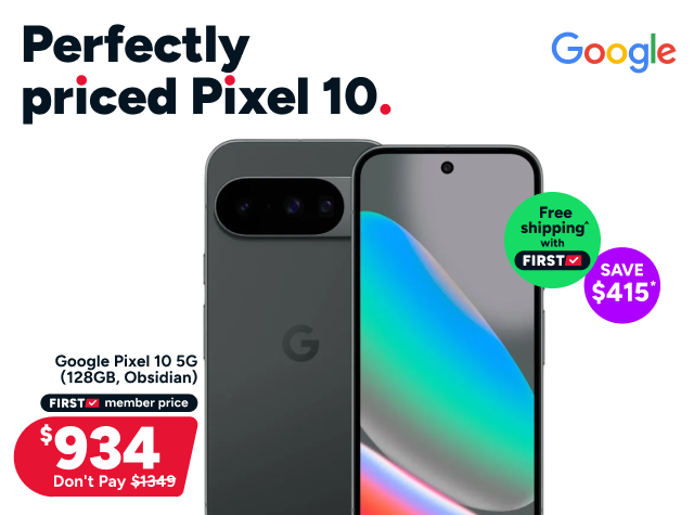 Google Pixel 10 5G (128GB, Obsidian)