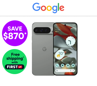 Google Pixel 9 Pro XL 5G (512GB, Hazel) Product Image