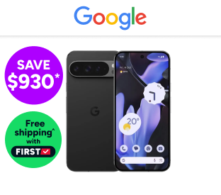 Google Pixel 9 Pro XL 5G (1TB, Obsidian) Product Image