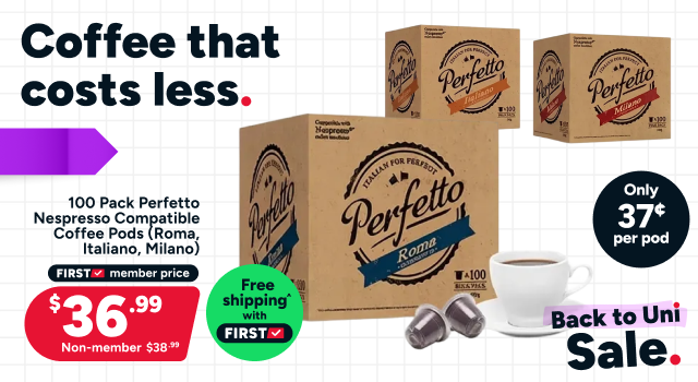 100 Pack Perfetto Nespresso Compatible Coffee Pods