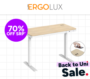 Ergolux Sorrento Electric Standing Desk with Wireless Charging 120 x 60cm Product Image