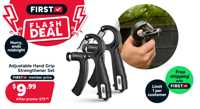 Adjustable Hand Grip Strengthener Set