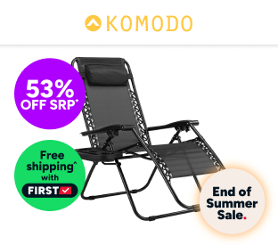 Komodo Zero Gravity Reclining Camp Chair Product Image