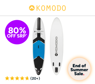 Komodo Adventure Inflatable Stand-Up Paddle Board 10'6" Product Image