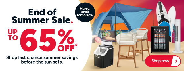 End of Summer Sale Ends Tomorrow