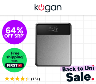 Kogan EnergyMax 20000mAh 100W PD Ultra Slim Blade Laptop Power Bank Product Image