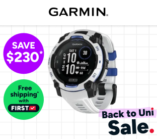 Garmin Instinct 3 Solar Smart Sports Watch (Whitestone, 45mm) Product Image