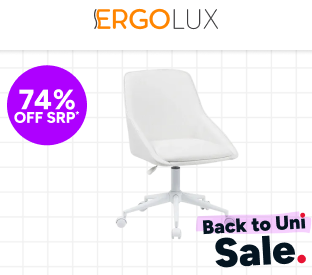 Ergolux Daisy Linen Office Chair Product Image