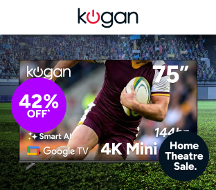Kogan 75" Mini-LED QLED 4K 144Hz Smart AI Google TV Product Image