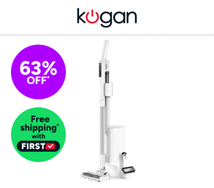 Kogan MX15 Ultralight Stick Vacuum Cleaner with Auto-Empty Dock Product Image