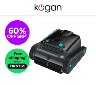 Kogan SmarterHome™ PoolClean Pro Robot Pool Cleaner Product Image
