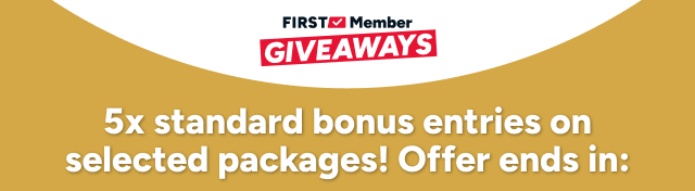 FIRST Member Giveaways