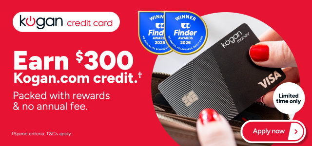 Kogan Money - Earn $300 Kogan Credit †