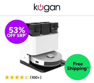 Kogan SmarterHome™ LX20 Pro Ultra Robot Vacuum and Mop with Self-Cleaning and Drying Product Image