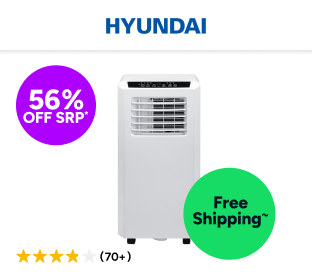 Hyundai 2.0kW Smart Portable Air Conditioner (7,000 BTU) Product Image