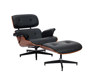 Shangri-La Eames Replica Lounge Chair and Ottoman Product Image