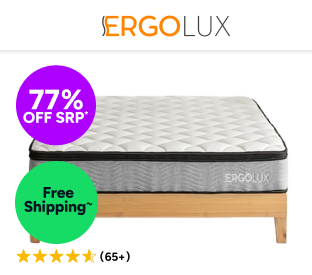 Ergolux Comfort Plus Pocket Spring Mattress (Queen) Product Image