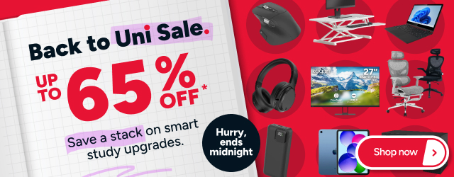 Back to Uni Sale - ends midnight