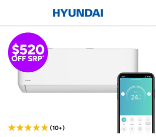Hyundai 5.3kW Inverter Smart Split System Air Conditioner (Reverse Cycle) Product Image