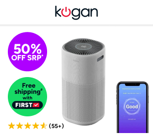 Kogan SmarterHome™ Air Purifier 5 Pro with H13 HEPA Filter Product Image