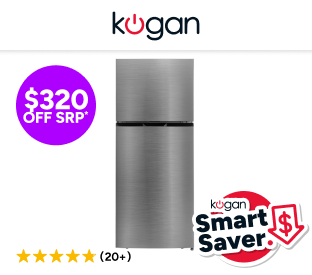 Kogan 415L Top Mount Fridge (Stainless Steel) Product Image
