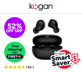 Kogan XM6 Hybrid Active Noise Cancelling Wireless Earbuds Product Image