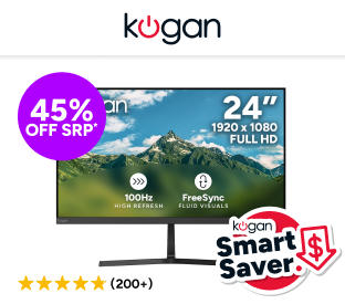 Kogan 24" Full HD 100Hz Frameless FreeSync Monitor Product Image