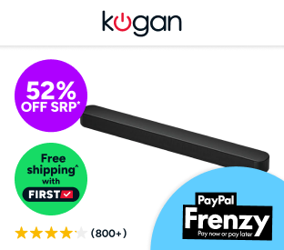 Kogan 2.1 Channel 110W Dolby Soundbar with Built-in Subwoofer Product Image