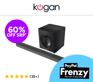Kogan 7.1.2 Channel 750W Dolby Atmos Soundbar with Wireless Subwoofer Product Image
