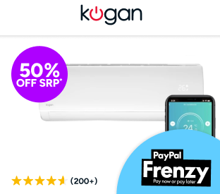 Kogan SmarterHome™ 2.6kW Inverter Split System Air Conditioner (Reverse Cycle) Product Image