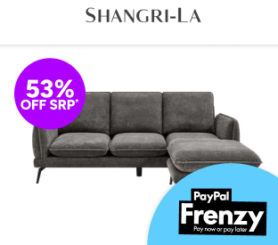 Shangri-La Bellamy 3 Seater Sofa with Reversible Chaise (Charcoal) Product Image