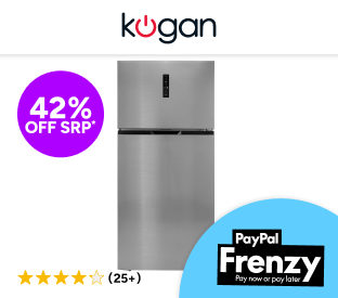Kogan 480L Top Mount Fridge (Stainless Steel) Product Image