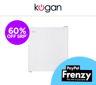 Kogan 46L Bar Fridge (White) Product Image