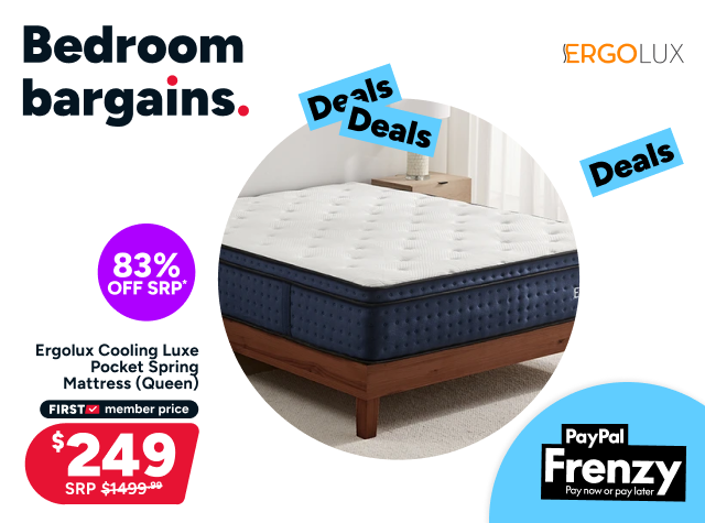 Ergolux Cooling Luxe Pocket Spring Mattress (Queen)