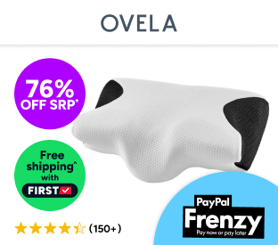 Ovela Ergonomic Cervical Neck Pillow for Snore Relief Product Image