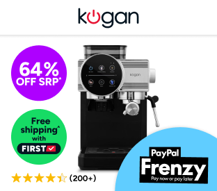 Kogan Espresso Touch Coffee Machine with Grinder Product Image