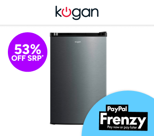 Kogan 124L Bar Fridge (Dark Graphite) Product Image