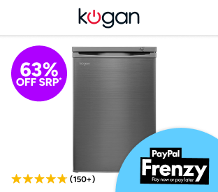 Kogan 91L Upright Freezer (Stainless Steel) Product Image