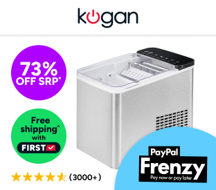 Kogan 12kg Ice Cube Maker (Stainless Steel) Product Image