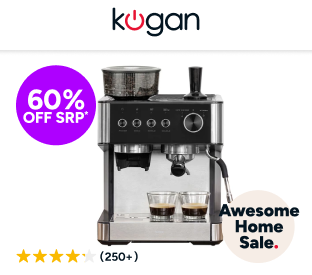 Kogan Espresso Barista Coffee Machine with Grinder Product Image