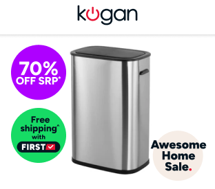 Ovela 55L Sensor Rubbish Bin Product Image