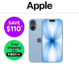 Apple iPhone 17 (256GB) Product Image