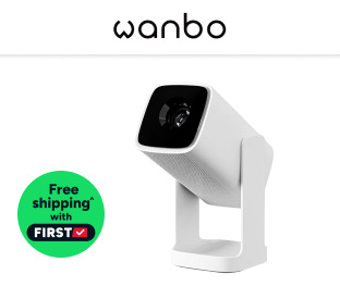 Wanbo Cube 1 HD Smart Projector (White) Product Image