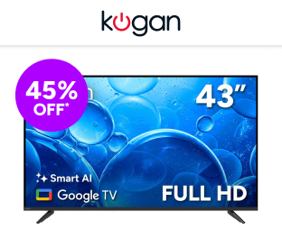 Kogan 43" LED Full HD Smart AI Google TV Product Image