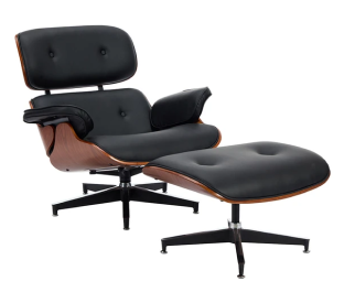 Shangri-La Eames Replica Lounge Chair and Ottoman Product Image